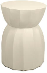 Ma Maison Rolling Mangófa Kisasztal Bézs Geometrikus