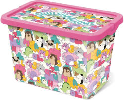 Squishmallows Pluffy műanyag tároló doboz 7 L - lord