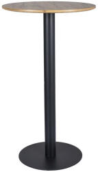 Signal BT005 Kerek Bárasztal Artisan Tölgy MDF Fekete Láb