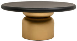 Ma Maison Leonardo Dohányzóasztal Mangófa Fekete-Arany