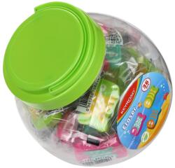 Keyroad Radír - PVC Mentes, Hal Forma 36 db/Display, Vegyes Színek