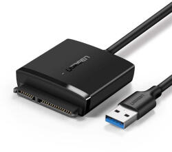 UGREEN Adapter Átalakító HDD SSD 2, 5 '' / 3, 5 '' Sata Iii 3, 0 - USB 3.2 Gen 1 (Superspeed USB 5 Gb/s) Fekete (60561 Cm257)