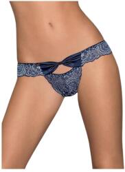 Obsessive Auroria - masnis hímzett női bugyi (kék)