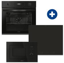 Candy FIDCP N625 L Beépíthető sütő + CI642MCBB Beépíthető indukciós főzőlap + CA20FMW7NB Beépíthető mikrohullámú sütő