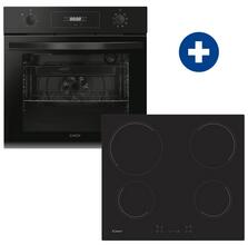 Candy FIDCP N625 L Beépíthető sütő + Candy CH64CCB Kerámia főzőlap