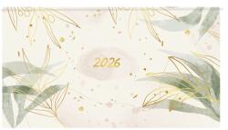 KALENDART Joy 2026 J030 Levelek heti beosztású fekvő zsebnaptár (26T030J-310) - bestbyte