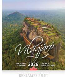 CSG 2026 Világjáró 30x34 cm falinaptár (FN 093) - bestbyte