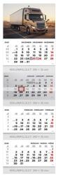 KALENDART 2026 T073 4 tömb Kamion mintás speditőrnaptár (26T7300-006) - bestbyte