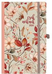 Kalendart Csak nőknek 2026 A5 Vintage heti beosztású határidőnapló (26N018J-001)