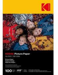 Kodak Fine Art fotópapír - High Gloss 180g, 10x15, 100db (KO-9891161)