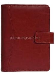 KALENDART Saturnus M231 műbőr bordó gyűrűs kalendárium (23SM231-002) (23SM231-002)
