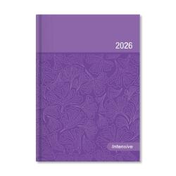 PERIOD Intensive 2026 B6 heti beosztású lila lakk határidőnapló (P4114-4507) - bestbyte