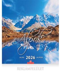 CSG 2026 Alpok 30x34 cm falinaptár (FN 086) - bestbyte