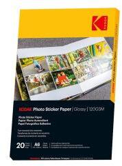 Kodak fotópapír ragasztható matrica, 20db (KO-3510645)