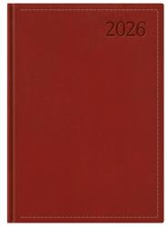 Kalendart Traditional 2026 T011 B5 heti beosztású bordó határidőnapló (26T011T-002) - bestbyte