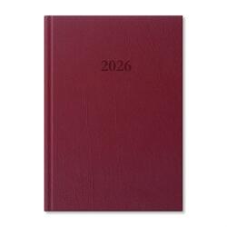 PERIOD Standard 2026 B5 heti beosztású bordó műbőr határidőnapló (P4114-1956) - bestbyte