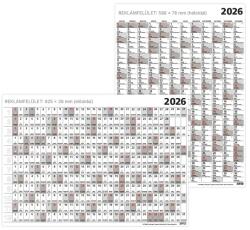 KALENDART 2026 T100 Terminus B1 plakátnaptár (26T1000-000) - bestbyte