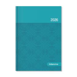 PERIOD Intensive 2026 A5 napi beosztású kék lakk határidőnapló (P4114-1917) - bestbyte