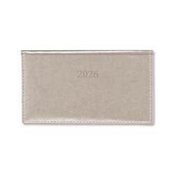 PERIOD Border Ezüst 2026 fekvő körbevarott zsebnaptár (P4114-4575) - bestbyte