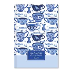 PERIOD Magnólia Coffeetime 2026 B6 napi beosztású női tervező határidőnapló (P4114-4532) - bestbyte