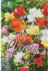 CSG 2026 Virág 21x32 cm falinaptár (FN 085) - bestbyte
