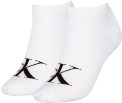 Calvin Klein CALVIN KLEIN, Bokazokni szett logóval - 2 pár, Koptatott fekete, Fehér, 35-38 (701228815-002-35-38)