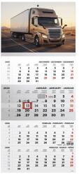 KALENDART 2026 T079 4 havi Kamion mintás speditőrnaptár (26T7900-006) - bestbyte