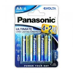 Panasonic Evolta AA alkáli elem 4+2 (LR6EGE/6BP 4+2F) (LR6EGE/6BP 4+2F)