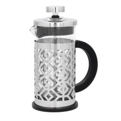 ramiz Stílusos kávé- és teakészítő - 1000 ml, üveg és fém kombinációval (LUT1489)