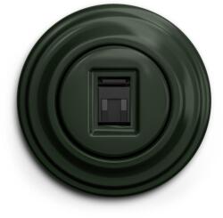 Kliklap - Priză de date retro cu ramă, verde (KA0061J)