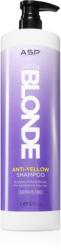 ASP System Blonde Anti-Yellow élénkítő sampon szőke és ősz hajra 1000 ml