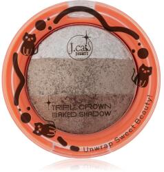 J.Cat Beauty’ Triple Crown hosszantartó szemhéjfesték árnyalat 103 Gingerbread 2.5 g