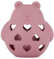 Petite&Mars Bear Basil 0m+ csörgő Dusty Rose