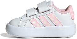 adidas Sportswear adidas Sportswear, Minnie Mouse Grand Court tépőzáras sneaker, Fehér, Világos rózsaszín, 25 EU (JR8130-7.5K)