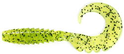 FishUp Fancy Grub 5cm #055 Chartreuse Black (4820194850917)