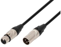 USE SAL XLR1 audio kábel, XLR dugó / XLR aljzat, 1 méter, 6mm, fém, réz vezeték (XLR1)