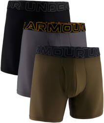 Under Armour Perf Tech Mesh Solid 6in 3Pack Green Férfiboxeralsó XL