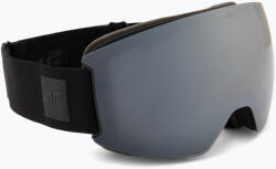 4F Síszemüveg 4F U043 deep black/silver mirror smoke