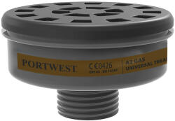 Portwest P906 A2 gáz szűrő - univerzális csatlakozás 6db (P906BKR)