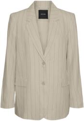 Vero Moda női kabát, 10304657, lenvászon/viszkóz, 40 EU, bézs (0000304786266_40)