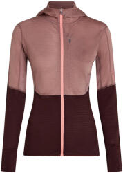 icebreaker Merino 200 RealFleece Descender LS Zip H Sum/Java/Aci/Cb Női melegítőfelső L