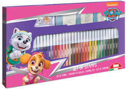 Mancs Őrjárat nyomda készlet 36 db filccel - Lányos (MUL57913)