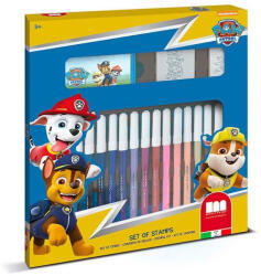 Mancs Őrjárat nyomda készlet 18 db filccel - Fiús (MUL86903)