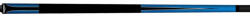  Tac biliard pool din 2 bucati Maxton, fibra de sticla, varf de 13mm, albastru (JB5585558)