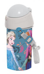  Disney Jégvarázs Explore műanyag szívószálas kulacs akasztóval 500 ml (JAVGIM55137209)