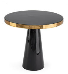 Bizzotto Nandika Glamour Dohányzóasztal Fekete-Arany