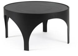 Bizzotto Archie Üveglapos Dohányzóasztal Fekete - fizz - 167 189 Ft