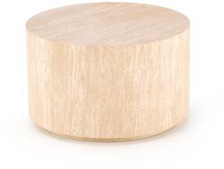 Halmar Travertino Okragla Dohányzóasztal