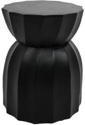 Ma Maison Rolling Mangófa Kisasztal Fekete Geometrikus