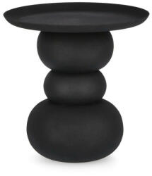 Bizzotto ALPA 41 Organikus Dohányzóasztal Fekete Matt Acél